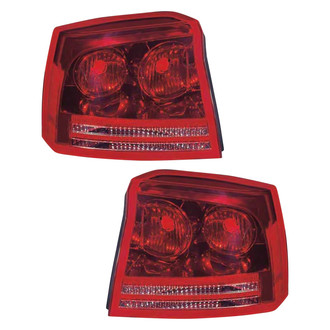 Pacific Best® - Driver and Passenger Side Replacement Tail Lights (Standard Line)