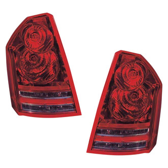 Pacific Best® - Driver and Passenger Side Replacement Tail Lights (Standard Line)