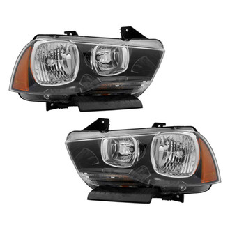Pacific Best® - Driver and Passenger Side Replacement Headlight Set (Standard Line)