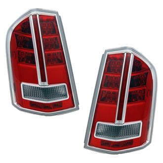 Pacific Best® - Driver and Passenger Side Replacement Tail Lights (Standard Line)
