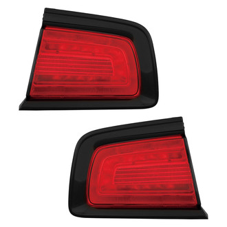 Pacific Best® - Driver and Passenger Side Outer Replacement Tail Lights (Standard Line)
