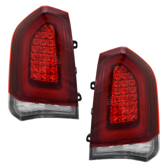 Pacific Best® - Driver and Passenger Side Replacement Tail Lights (CAPA Certified)