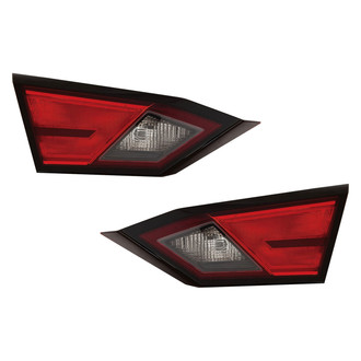 Pacific Best® - Driver and Passenger Side Inner Replacement Tail Lights (CAPA Certified)