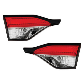 Pacific Best® - Driver and Passenger Side Inner Replacement Tail Lights (Standard Line)