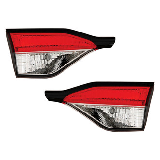 Pacific Best® - Driver and Passenger Side Inner Replacement Tail Lights (CAPA Certified)