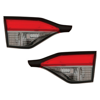 Pacific Best® - Driver and Passenger Side Inner Replacement Tail Lights (CAPA Certified)