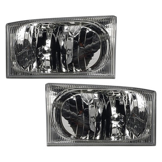 Pacific Best® - Driver and Passenger Side Replacement Headlight Set (Standard Line)