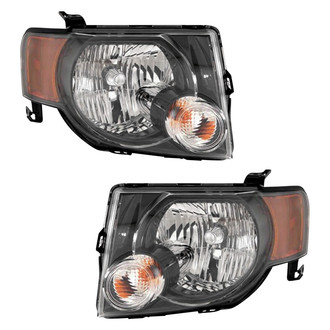 Pacific Best® - Driver and Passenger Side Replacement Headlight Set (CAPA Certified)