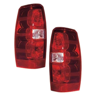 Pacific Best® - Driver and Passenger Side Replacement Tail Lights (CAPA Certified)