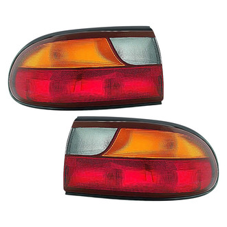 Pacific Best® - Driver and Passenger Side Replacement Tail Lights (Standard Line)
