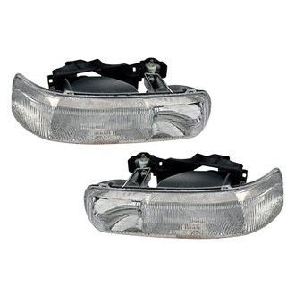 Pacific Best® - Driver and Passenger Side Replacement Headlight Set (CAPA Certified)