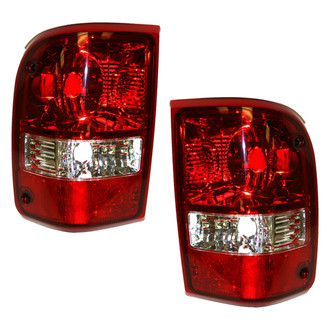 Pacific Best® - Driver and Passenger Side Replacement Tail Lights (CAPA Certified)