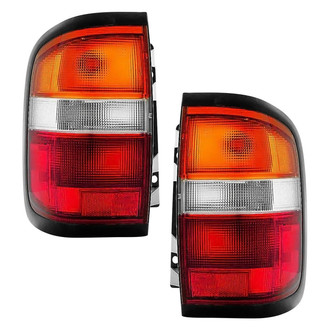 Pacific Best® - Driver and Passenger Side Replacement Tail Lights (Standard Line)