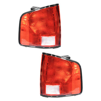 Pacific Best® - Driver and Passenger Side Replacement Tail Lights (Standard Line)