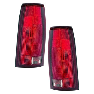 Pacific Best® - Driver and Passenger Side Replacement Tail Lights (CAPA Certified)
