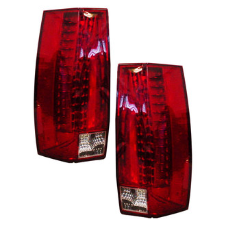 Pacific Best® - Driver and Passenger Side Replacement Tail Lights (CAPA Certified)