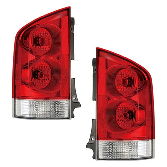 Pacific Best® - Driver and Passenger Side Replacement Tail Lights (CAPA Certified)