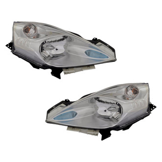 Pacific Best® - Driver and Passenger Side Replacement Headlight Set (Standard Line)