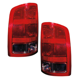 Pacific Best® - Driver and Passenger Side Replacement Tail Lights (Standard Line)