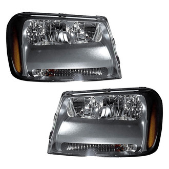 Pacific Best® - Driver and Passenger Side Replacement Headlight Set (CAPA Certified)
