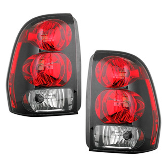 Pacific Best® - Driver and Passenger Side Replacement Tail Lights (CAPA Certified)