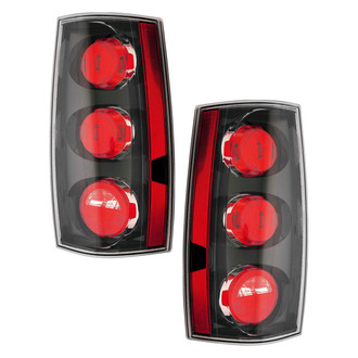 Pacific Best® - Driver and Passenger Side Replacement Tail Lights (CAPA Certified)