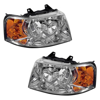 Pacific Best® - Driver and Passenger Side Replacement Headlight Set (CAPA Certified)