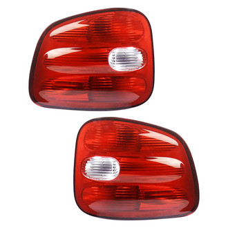 Pacific Best® - Driver and Passenger Side Replacement Tail Lights (Standard Line)