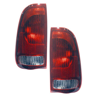 Pacific Best® - Driver and Passenger Side Replacement Tail Lights (Standard Line)