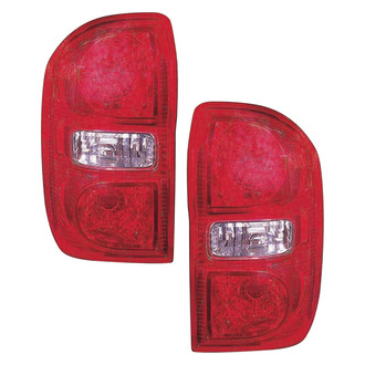 Pacific Best® - Driver and Passenger Side Replacement Tail Lights (Standard Line)