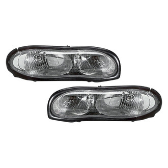 Pacific Best® - Driver and Passenger Side Replacement Headlight Set (Standard Line)