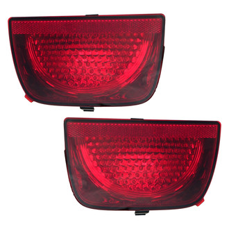Pacific Best® - Driver and Passenger Side Inner Replacement Tail Lights (Standard Line)
