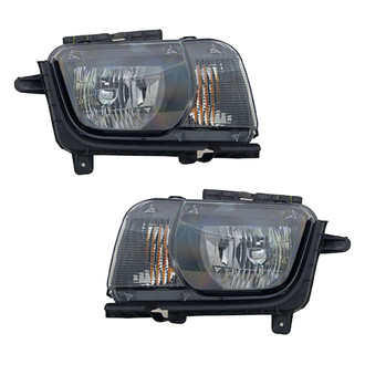 Pacific Best® - Driver and Passenger Side Replacement Headlight Set (CAPA Certified)