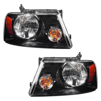 Pacific Best® - Driver and Passenger Side Replacement Headlight Set (Standard Line)