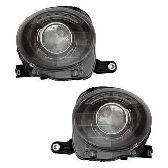 Pacific Best® - Driver and Passenger Side Replacement Headlight Set (CAPA Certified)
