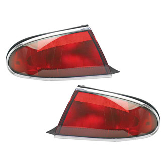 Pacific Best® - Driver and Passenger Side Replacement Tail Lights (Standard Line)