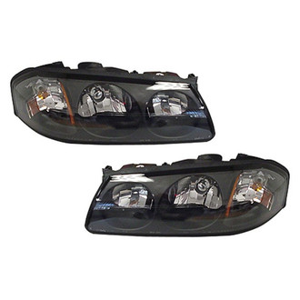 Pacific Best® - Driver and Passenger Side Replacement Headlight Set (CAPA Certified)