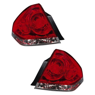 Pacific Best® - Driver and Passenger Side Replacement Tail Lights (Standard Line)