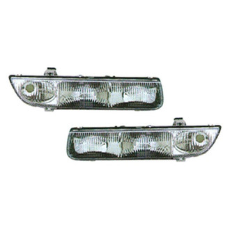 Pacific Best® - Driver and Passenger Side Replacement Headlight Set (Standard Line)