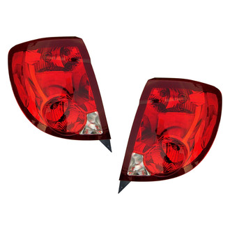 Pacific Best® - Driver and Passenger Side Replacement Tail Lights (Standard Line)