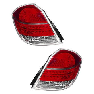 Pacific Best® - Driver and Passenger Side Replacement Tail Lights (Standard Line)