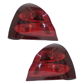 Pacific Best® - Driver and Passenger Side Replacement Tail Lights (Standard Line)