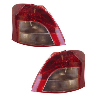 Pacific Best® - Driver and Passenger Side Replacement Tail Lights (Standard Line)