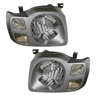 Pacific Best® - Driver and Passenger Side Replacement Headlight Set (CAPA Certified)