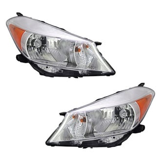 Pacific Best® - Driver and Passenger Side Replacement Headlight Set (Standard Line)