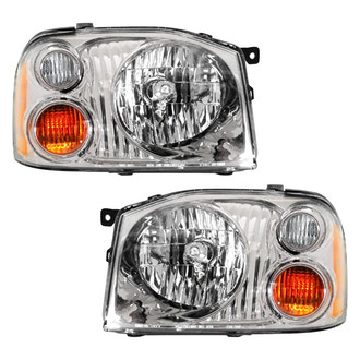Pacific Best® - Driver and Passenger Side Replacement Headlight Set (Standard Line)