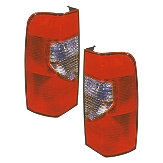 Pacific Best® - Driver and Passenger Side Replacement Tail Lights (CAPA Certified)