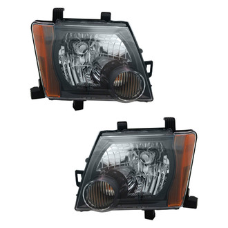 Pacific Best® - Driver and Passenger Side Replacement Headlight Set (CAPA Certified)
