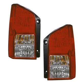 Pacific Best® - Driver and Passenger Side Replacement Tail Lights (CAPA Certified)