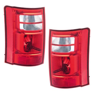 Pacific Best® - Driver and Passenger Side Replacement Tail Lights (Standard Line)